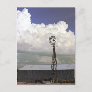 Briefkaart van de windmolen