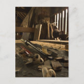 Briefkaart van de workshop van Carpenters Bezige (Voorkant)