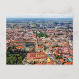 Briefkaart van de Zagreb-aerial