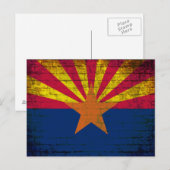 Briefkaart van de zeefmuur van Arizona (Voorkant / Achterkant)