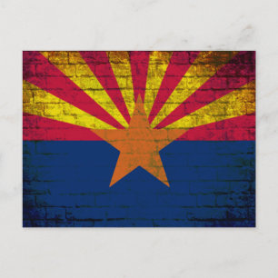 Briefkaart van de zeefmuur van Arizona