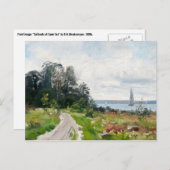 Briefkaart van de Zeilboten van Abrahamsson (Voorkant / Achterkant)