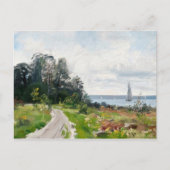 Briefkaart van de Zeilboten van Abrahamsson (Voorkant)