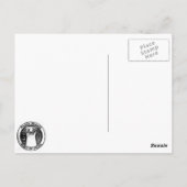 Briefkaart van de ziekte van Lyme (Achterkant)