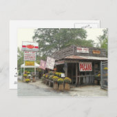 Briefkaart van de Zuidelijke wegwinkel (Voorkant / Achterkant)