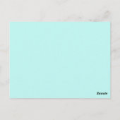 briefkaart van de zuigermotoren van auto's (Achterkant)