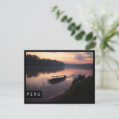 Briefkaart van de zwarte rand van het regenwoud in (Staand voorkant)