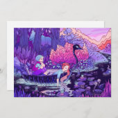 Briefkaart van de zwarte rivierreis (Voorkant / Achterkant)