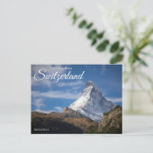 Briefkaart van de Zwitserse Matterhorn (Staand voorkant)