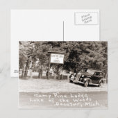 Briefkaart van Decatur Michigan (Voorkant / Achterkant)