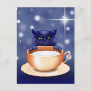 briefkaart van deelkat