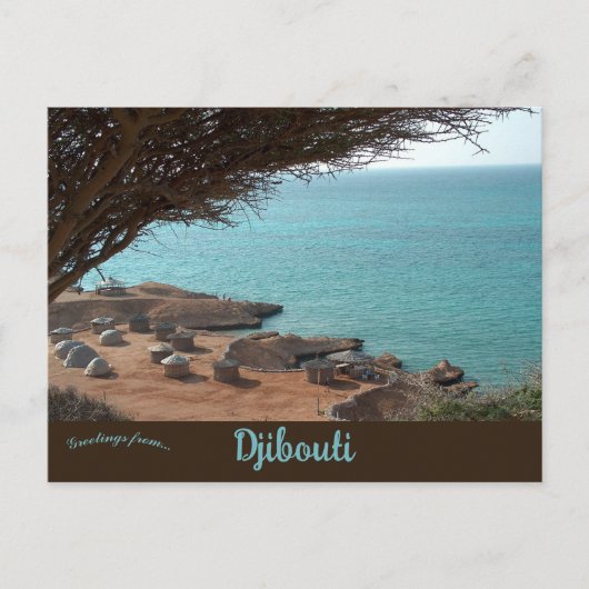Briefkaart van Djibouti (Voorkant)
