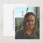 Briefkaart van dochter (Voorkant / Achterkant)