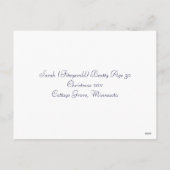 Briefkaart van dochter (Achterkant)