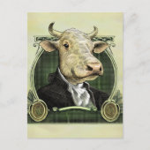 Briefkaart van dollaire koeien (Voorkant)