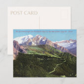 Briefkaart van Dolomites Italiaans  Briefkaart (Voorkant / Achterkant)