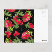 Briefkaart van drakenvruchten (Achterkant)