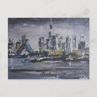 briefkaart van dubai