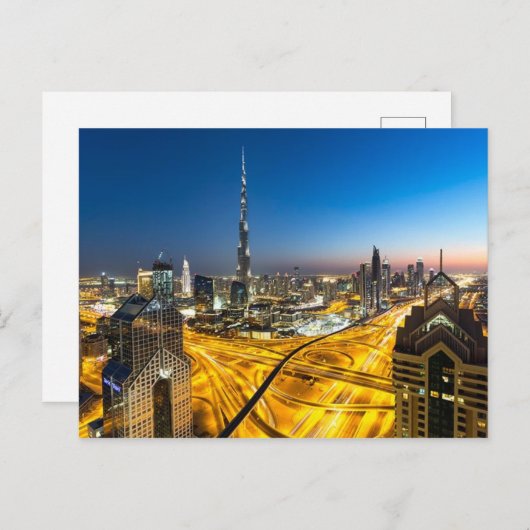 briefkaart van dubai (Voorkant / Achterkant)