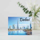 Briefkaart van Dubai (Staand voorkant)