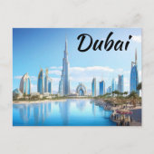 Briefkaart van Dubai (Voorkant)