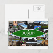 Briefkaart van Dublin (Voorkant / Achterkant)