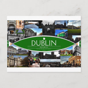 Briefkaart van Dublin