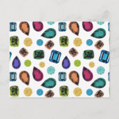 Briefkaart van edelstenen (Voorkant)