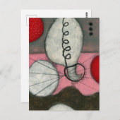 Briefkaart van een luchtballon (Voorkant / Achterkant)