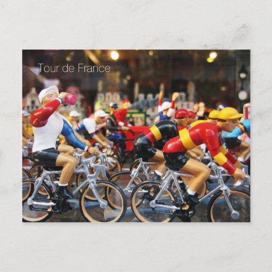 Briefkaart van een raam met de afbeelding van Tour (Voorkant)