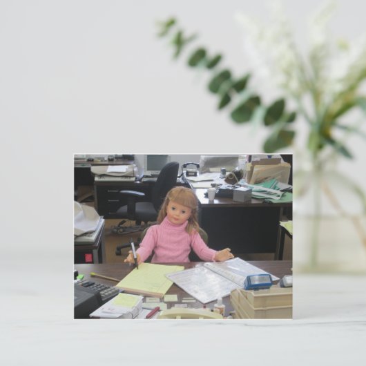 Briefkaart van Esmeralda (Staand voorkant)