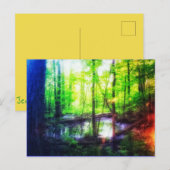 briefkaart van faery fen (Voorkant / Achterkant)