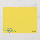 briefkaart van faery fen (Achterkant)