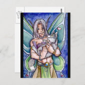 Briefkaart van Fairy en Wolf Cub (Voorkant / Achterkant)