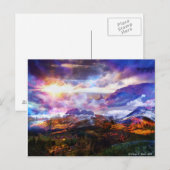 Briefkaart van fantasy (Voorkant / Achterkant)