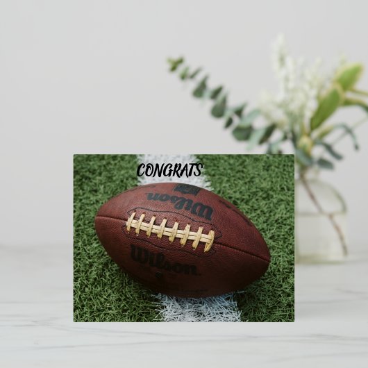 briefkaart van felicitaties (Staand Voorkant)