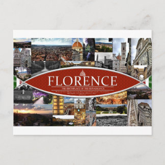 Briefkaart van Firenze