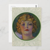 Briefkaart van Flapper Girl (Voorkant / Achterkant)