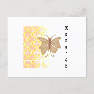  Briefkaart van flessenpatroonmonarch