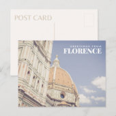Briefkaart van Florence (Voorkant / Achterkant)