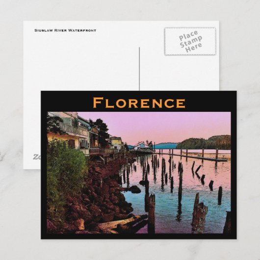 Briefkaart van Florence (OR) (Voorkant / Achterkant)