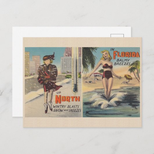 Briefkaart van Florida Winter (Voorkant / Achterkant)