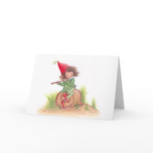 Briefkaart van fluitelfen