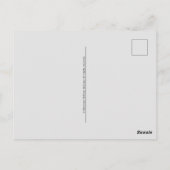 Briefkaart van fonies en regenbogen (Achterkant)