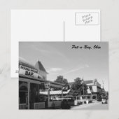 Briefkaart van foto's in een rondhuis (Voorkant / Achterkant)