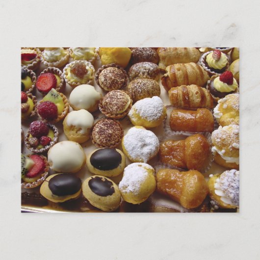 Briefkaart van fruit en levensmiddelen 13 (Voorkant)