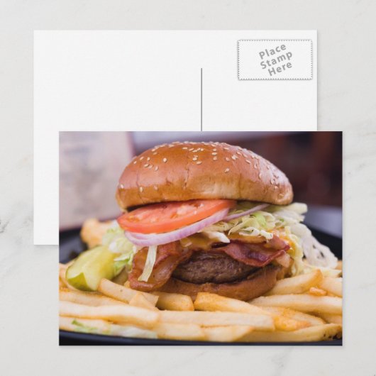 Briefkaart van fruit en levensmiddelen 60 (Voorkant / Achterkant)