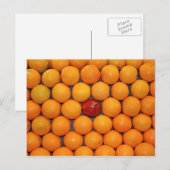 Briefkaart van fruit en levensmiddelen 7 (Voorkant / Achterkant)