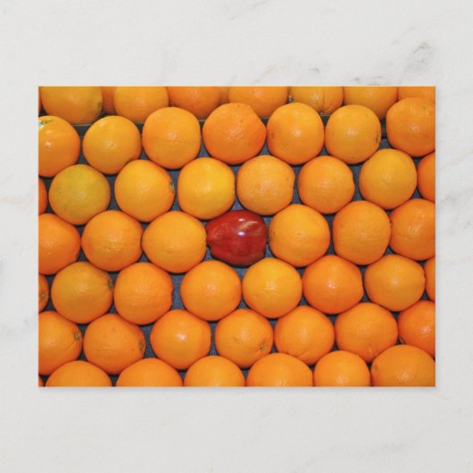 Briefkaart van fruit en levensmiddelen 7 (Voorkant)
