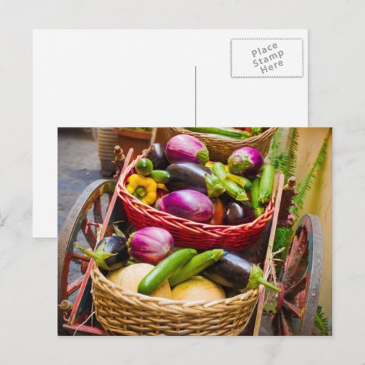 Briefkaart van fruit en levensmiddelen 77 (Voorkant / Achterkant)